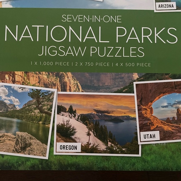 NWT Seven in One Jigsaw Puzzles - Picture 2 of 6